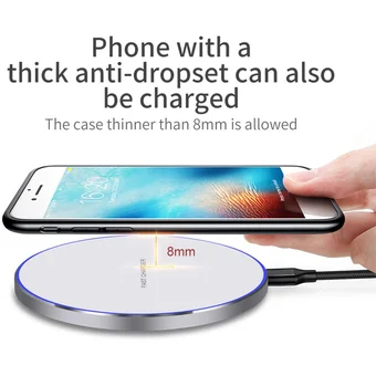 Cargador Rápido Inalámbrico