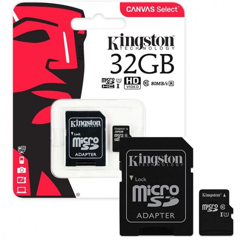 Micro SD Kingston (32 GB)